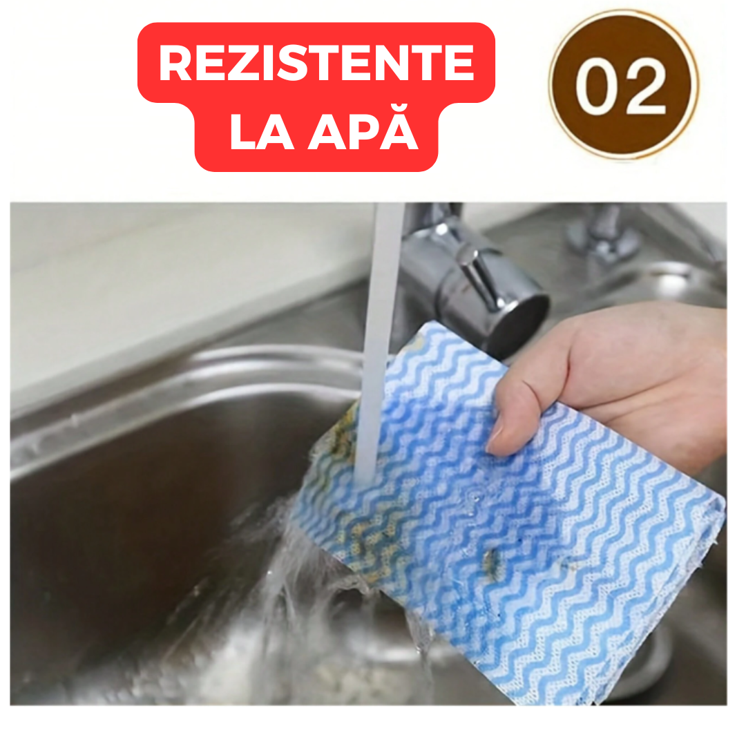 ROLĂ 30 LAVETE MICRO-FIBRĂ 3+2 GRATIS