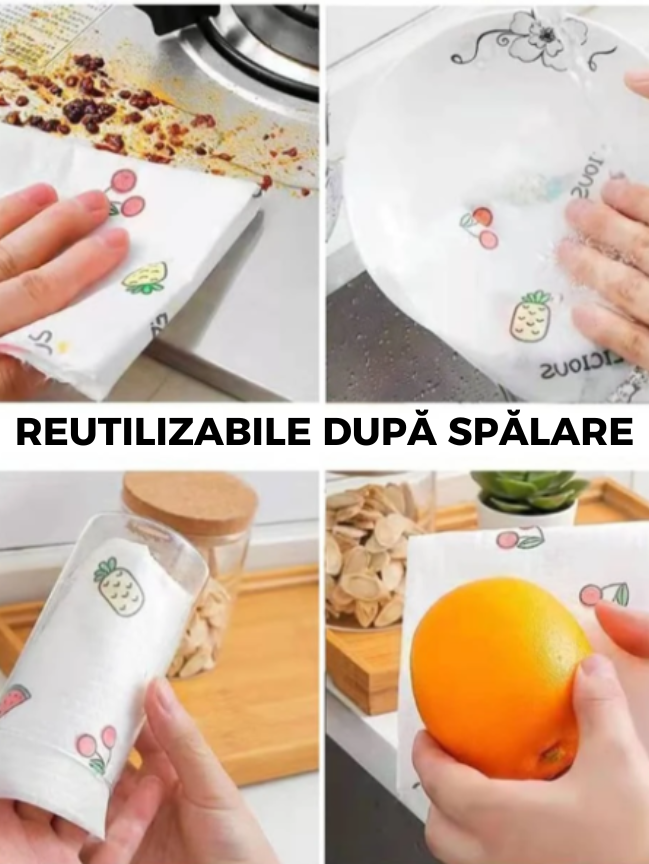 ROLĂ 50 LAVETE 1+1 GRATIS