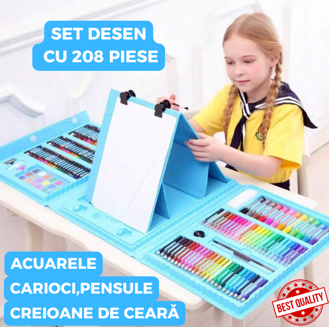 SET DE COLORAT CU 208 PIESE