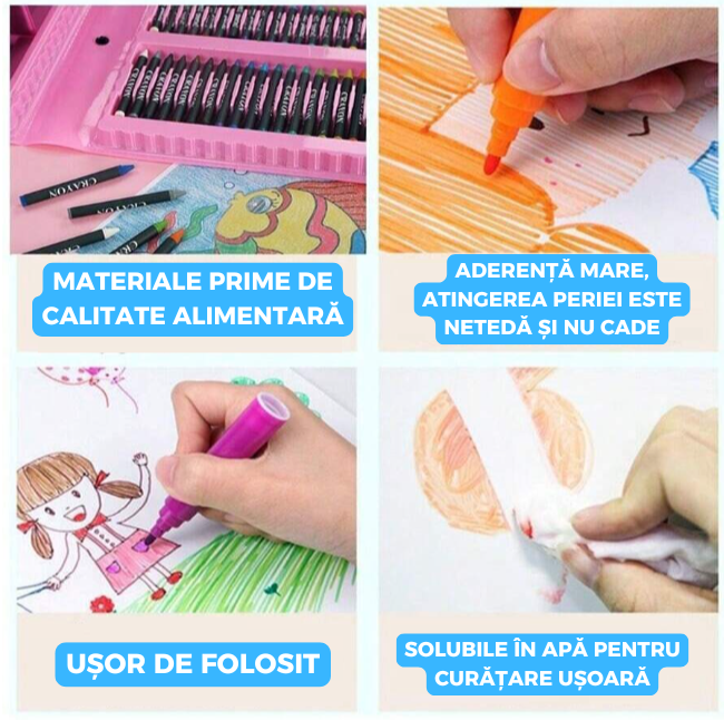 SET DE COLORAT CU 208 PIESE