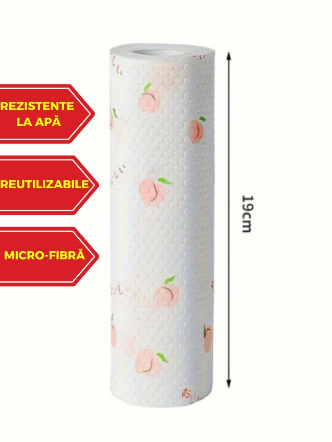 ROLĂ 50 LAVETE 1+1 GRATIS