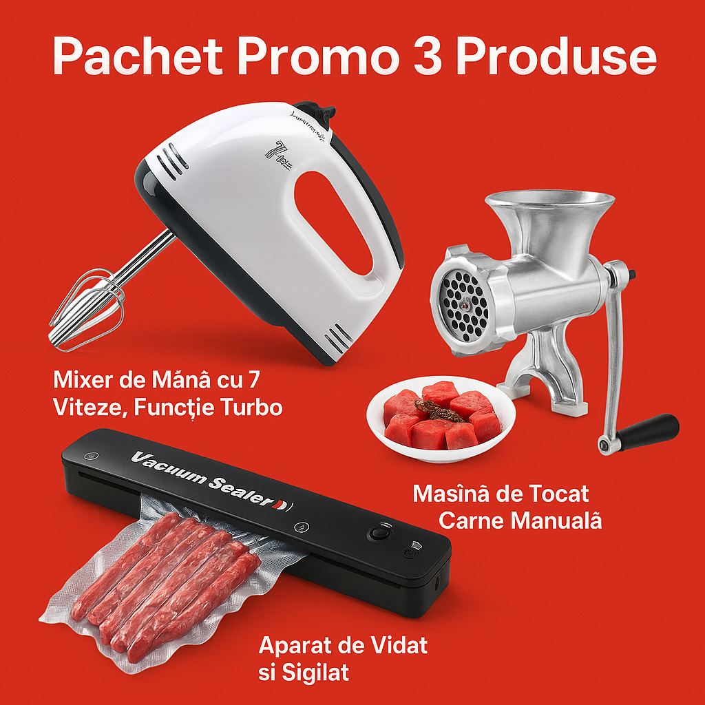 Pachet Promo 3 Produse Ideale pentru Bucătărie