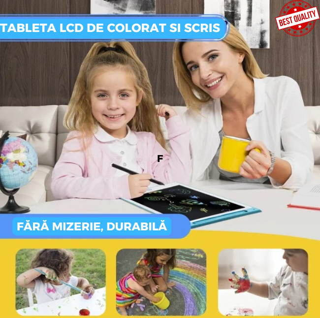 TABLETĂ LCD DE COLORAT ȘI SCRIS