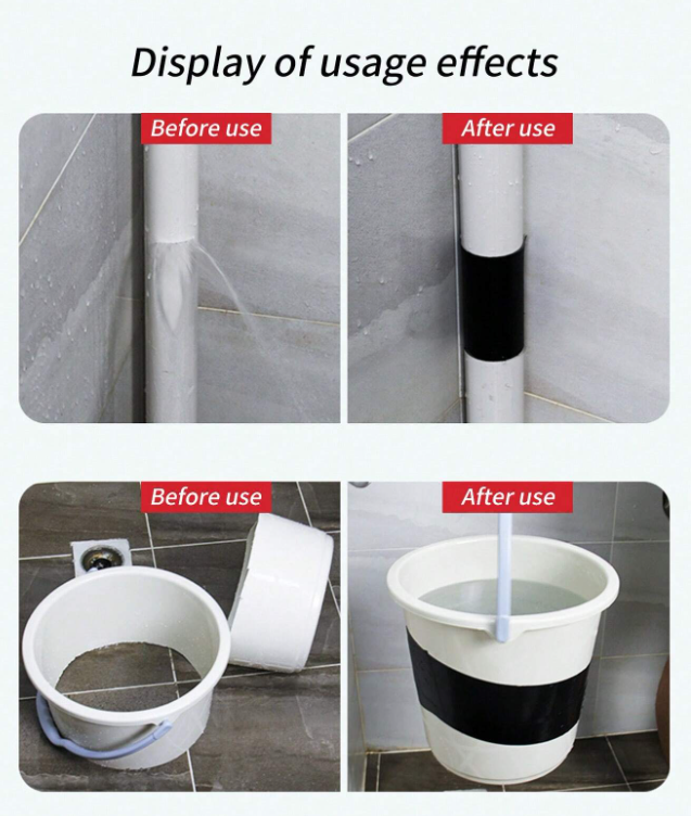 Banda adeziva cauciucata reparatoare Flex Tape 1+1 GRATIS