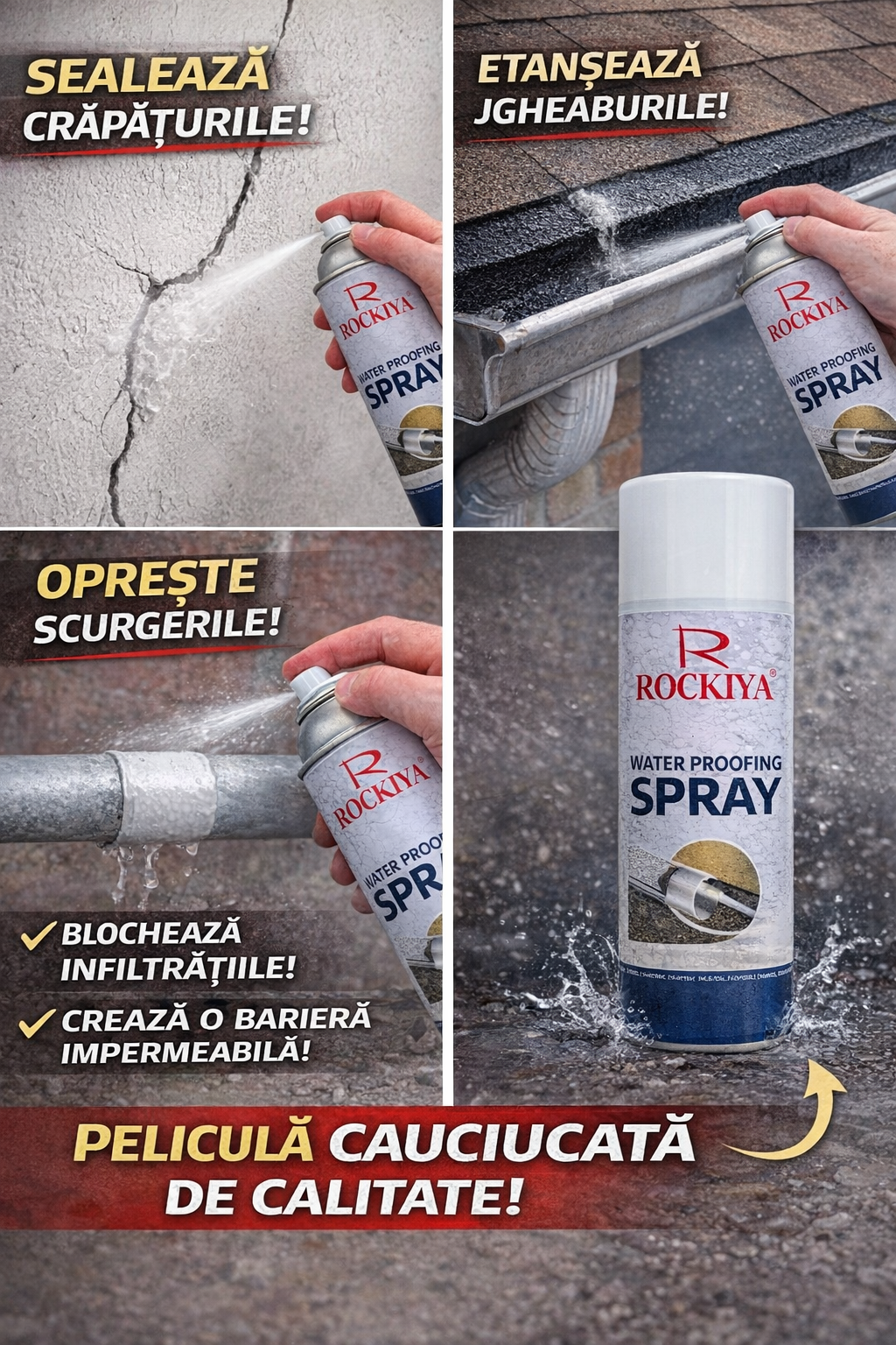 Spray Etansare (Peliculă Cauciucată)