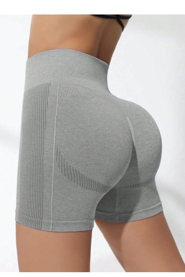 Colanți Modelatori Scurți cu Efect de Push-Up și Talie Înaltă