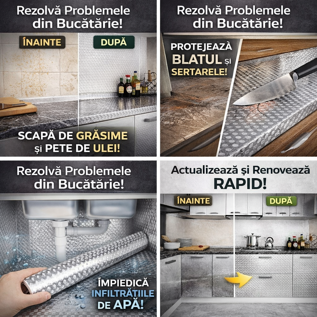 Folie de aluminiu autoadeziva