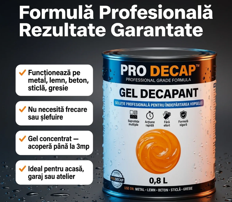 Gel decapant profesional 0,8L ProDecap™
