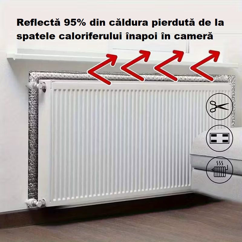 Rolă Folie Termoizolantă Reflectorizantă