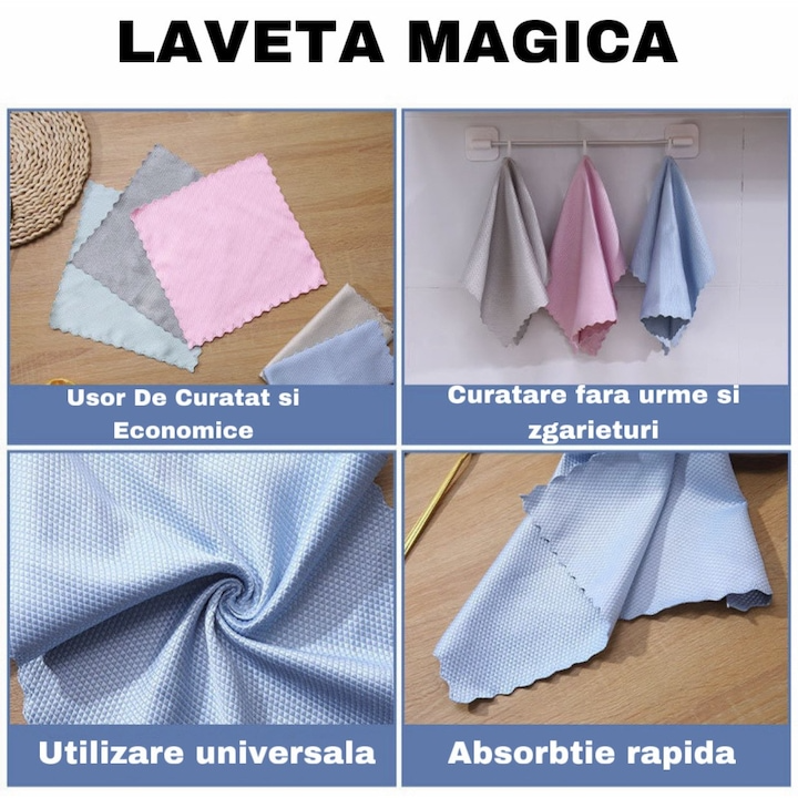 Lavete microfibra 30x30