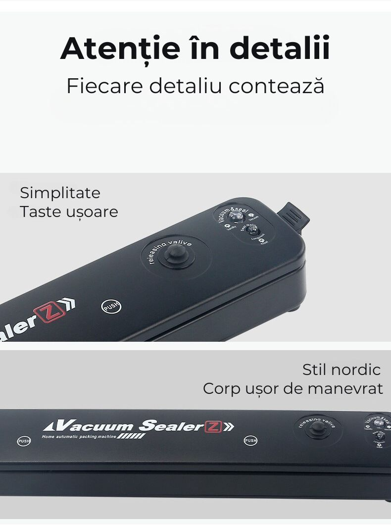 Super Aparat de Vidat si Sigilat +100 Pungi Cadou